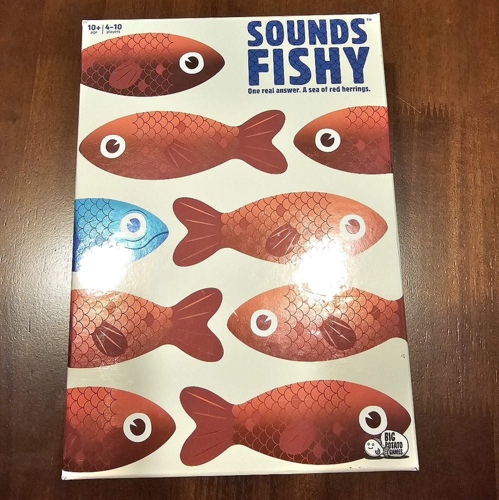 Sounds Fishy Game - Red and Blue